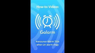 How-to setup announcing the alarm title when an alarm rings screenshot 2