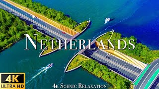 Нидерланды 4K - живописный релаксационный фильм с успокаивающей музыкой (4K Video Ultra HD)