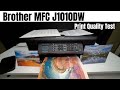 Brother MFC J1010 DW Print Quality Test