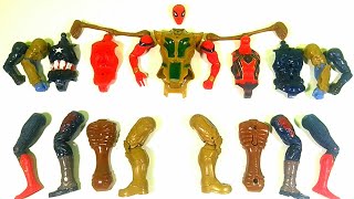 MERAKIT MAINAN ~ THANOS, CAPTAIN AMERICA, SPIDER-MAN, SIREN HEAD, AVENGERS ASSEMBLE TOYS