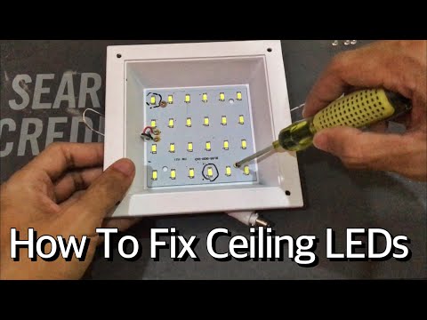 How To Fix Flickering LED Ceiling Lamp