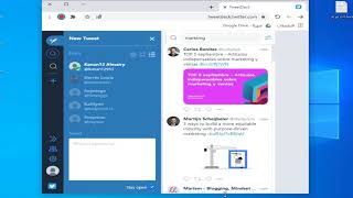 برنامج النشر التلقائي على تويتر باستخدام تويت ديك twtturbo  وكيفية عمل منصات retweet ,like