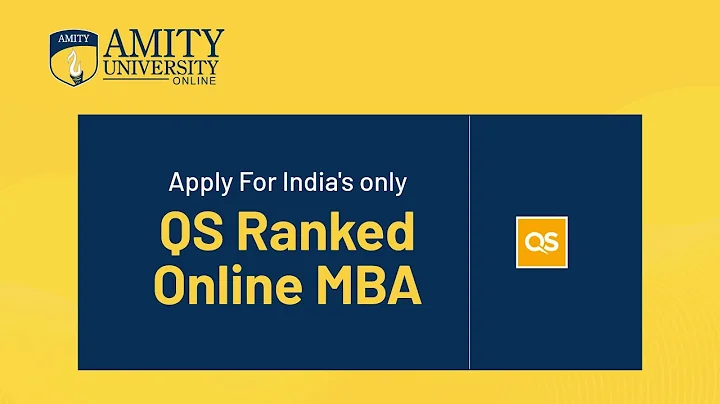 Amity University Online |  India's only QS ranked MBA Degree | Online MBA