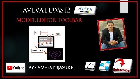 AVEVA PDMS   Model toolbar