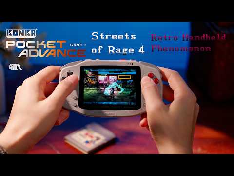 KONKR Pocket ADVANCE Gaming Experience:Streets of Rage 4