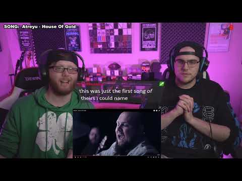 Live Stream Reactions! Atreyu - House Of Gold