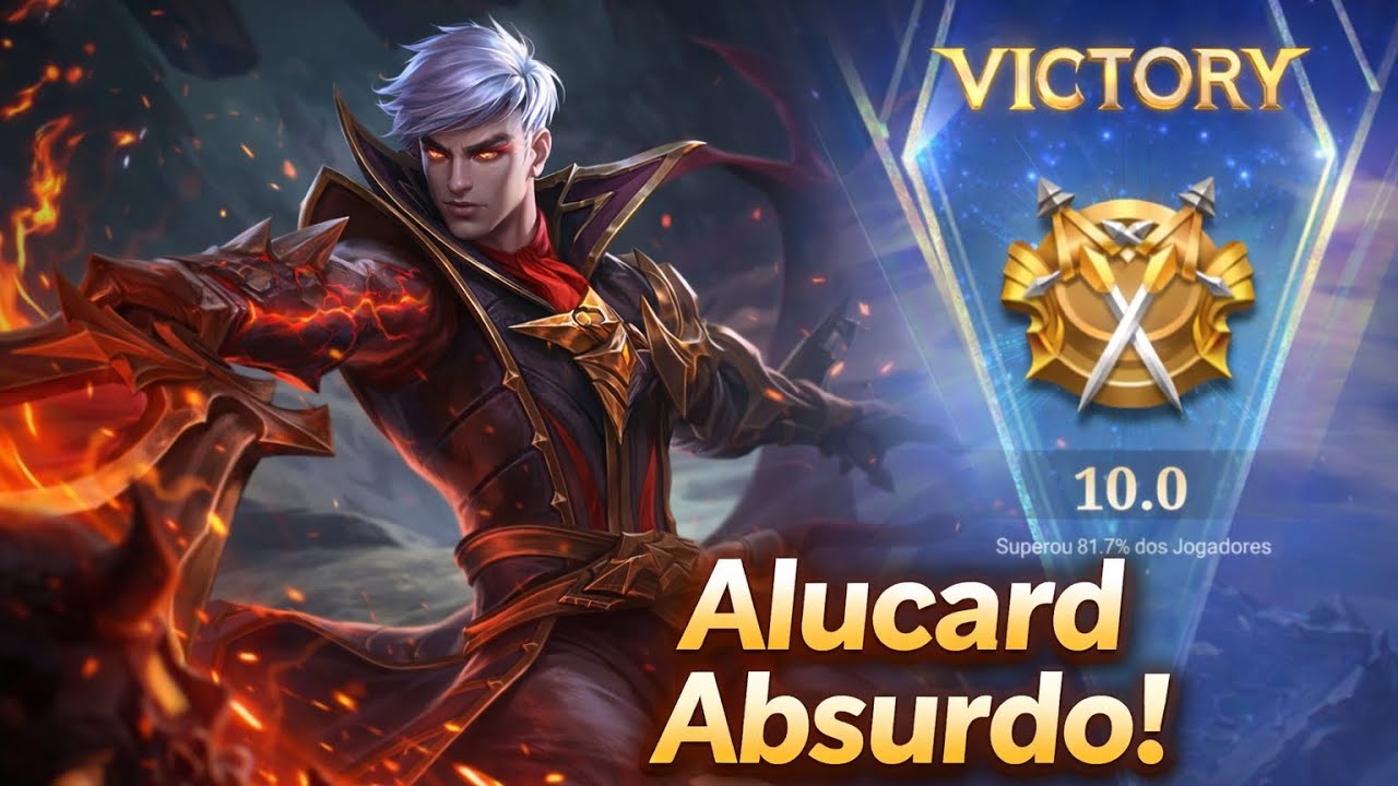 13 KILLS NA RANK DO ÉPICO! Quem Para o Alucard? 😈🔥 #mobilelegends #gameplay #mundogaminmlbb 