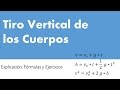 Tiro Vertical de los Cuerpos- Explicación y Ejercicios