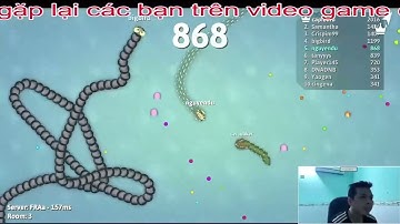 Chơi game Rắn săn mồi phiên bản Snake io  14
