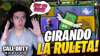 GIRANDO la RULETA con SKIN LEGENDARIA de la *NUEVA ARMA* ECHO en COD MOBILE! | Lobo Jz