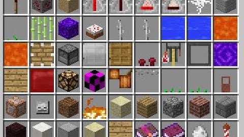 Minecraft Java - All HIDDEN ITEMS (1.6, 13w38b, 1.12, 1.14)