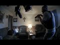 Bodycam: Man Shot By Officers After Brandishing Shotgun At During Search Warrant.