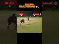 Unexpected Moment! Batsman’s Drive Hits Cameraman 🎬