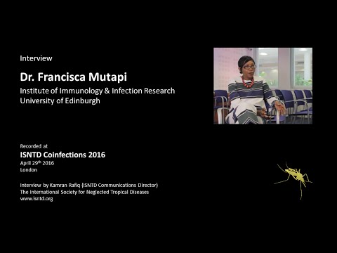 ISNTD interview: Dr. Francisca Mutapi 