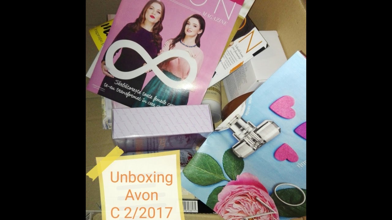 Unboxing Avon C 2/2017 YouTube