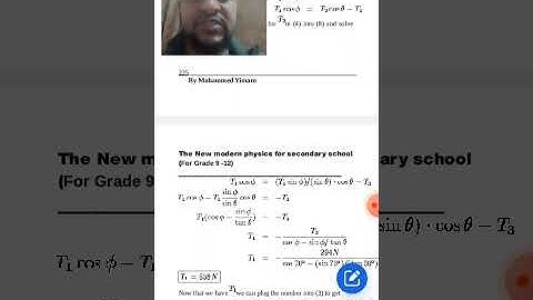 Best 2 worked problems about force