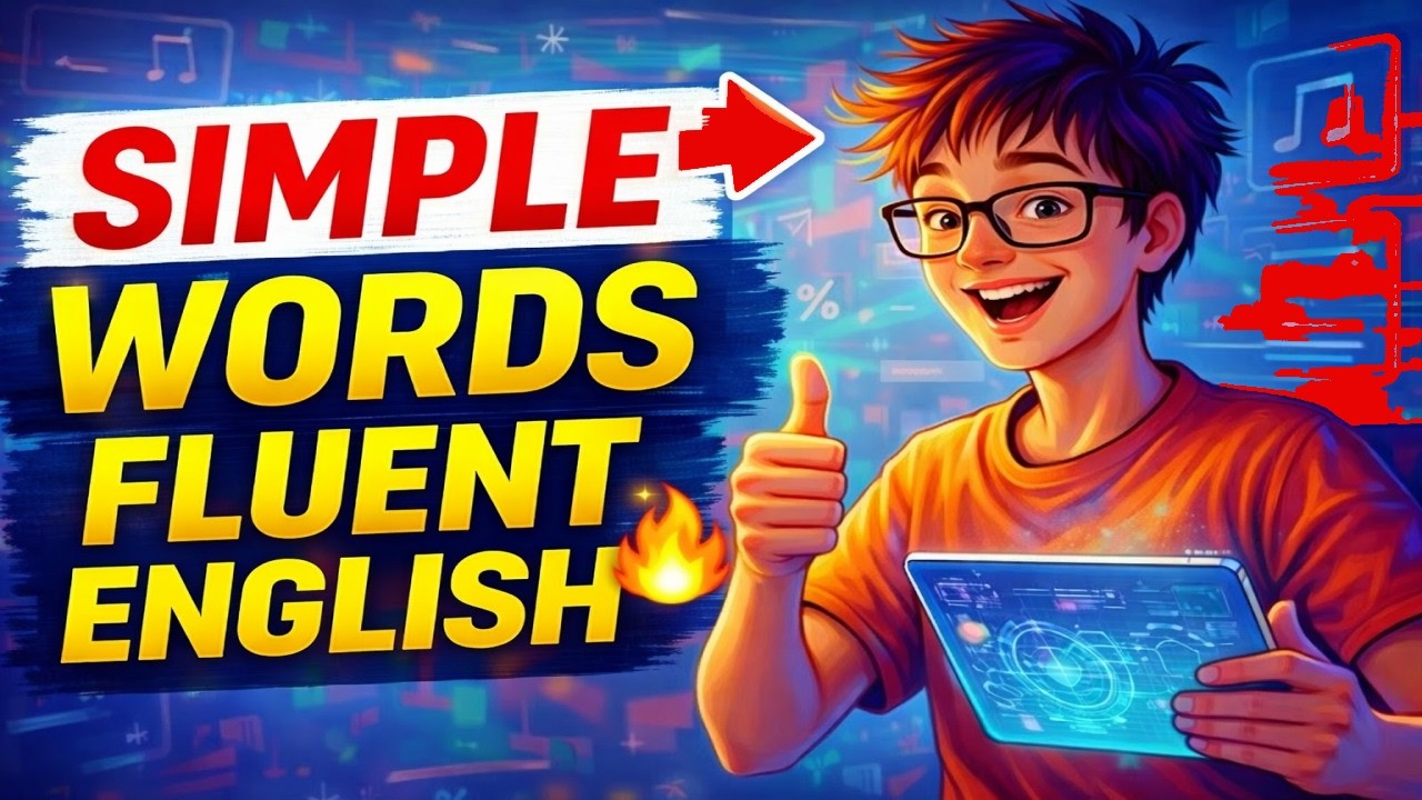 Говорите бегло по-английски простыми словами (перестаньте использовать сложную лексику) | Изучайт...