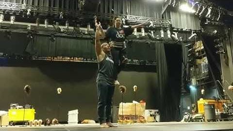 Performer Flying Rehearsal (Mother Mary at NorthRidge Church)