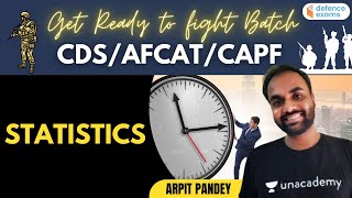 Get Ready to fight Batch CDS/AFCAT/CAPF - Statistics | Target CDS/AFCAT/CAPF 2021