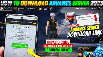 OB51 Advance Server Free Fire | How to Download & Register Free Fire Advance Server 🤩