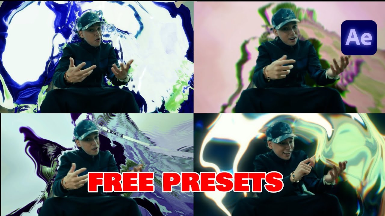 FREE After effects VFX Presets | Tutorial How to Use my Preset PACK