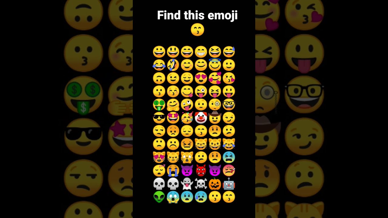 Find This Emoji Solve You Youtube Viral Shorts