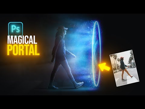 Magical Portal - Photo Manipulation Tutorial | Photoshop