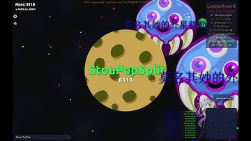 Agar.io Private Server // Stoupy Project Ogar (By me) // PopSplit Server and all tricks