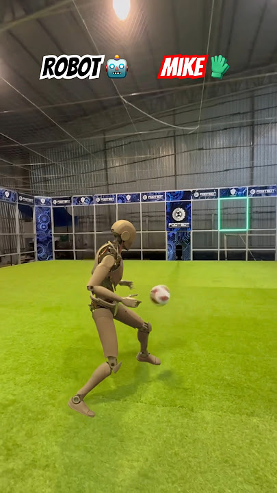 Download lagu Robot Vs. Goalkeeper Sidevolley Challenge 🤖🧤 #football