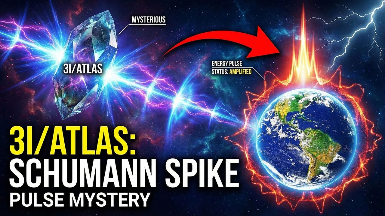 3I/ATLAS: A Sudden Spike in Schumann Resonance Whenever It Pulses | Space & Science Universe