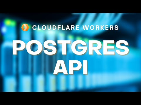 CloudflareワーカーとPostgreSQLを使用してデータ駆動型アプリケーションを構築する