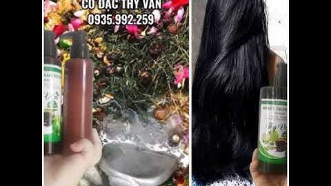 Cách gội đầu tóc hết gãy rụng từ bồ kết