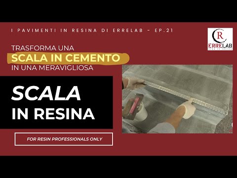 Come resinare una Scala in Cemento