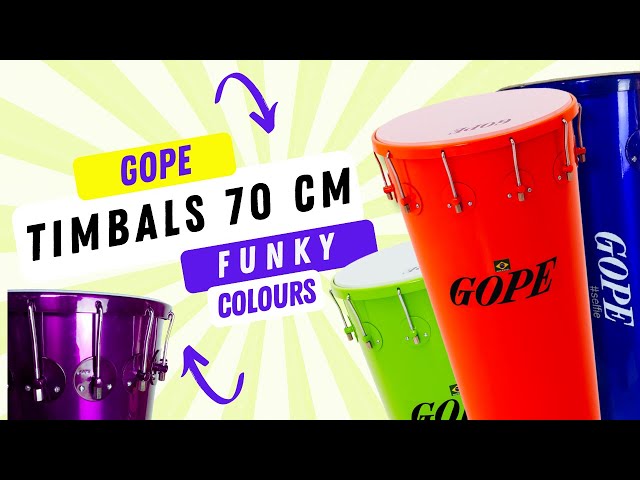 GOPE チンバウ GOPE コンガ 打楽器 チンバウ ブラジル ボンゴ