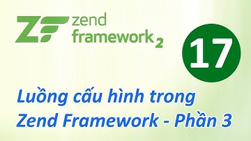 Tự học Zend Framework - Bài 17 Luồng cấu hình trong Zend Framework - Phần 3