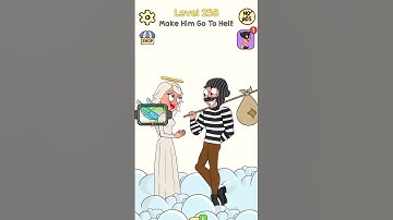 Make him go to hell 🤣 Tricky Riddle 😭😂 #shorts #subscribe #animação AAUGH