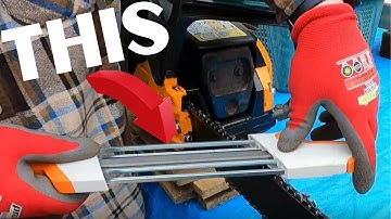 STIHL 2 in 1 Chain Sharpener Manual Filing Made Easy How To Use