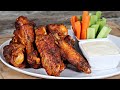 OVEN ROASTED Buffalo Turkey Wings Recipe