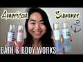 Bath & Body Works "American Summer" Body Care Collection Review | Summer 2020 Semi Annual Sale Haul