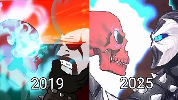 Ghost Rider Using The Penance Stare On Lobo Vs Spawn (Death Battle)