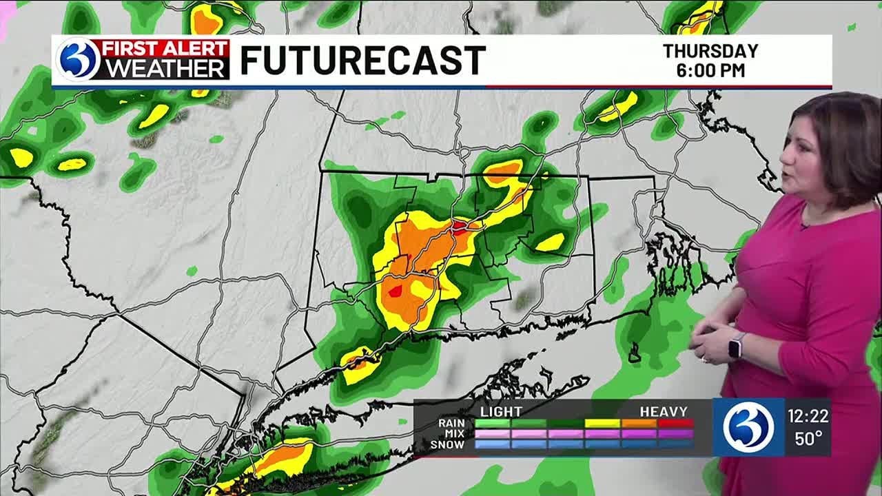 FORECAST: Above average stretch continues; rain possible tomorrow - YouTube