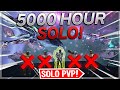 Solo ARK but it's by someone with 5000 hours...