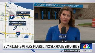 Child killed adult in critical condition after shooting in Gary