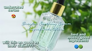 Soothing Serum by Breylee Ingredients Check
