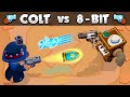 8 BIT vs COLT | DUELO con Pistolas | 1vs1