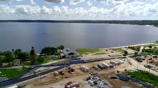 Progress on the Lumberyard District project in Historic Downtown Clermont