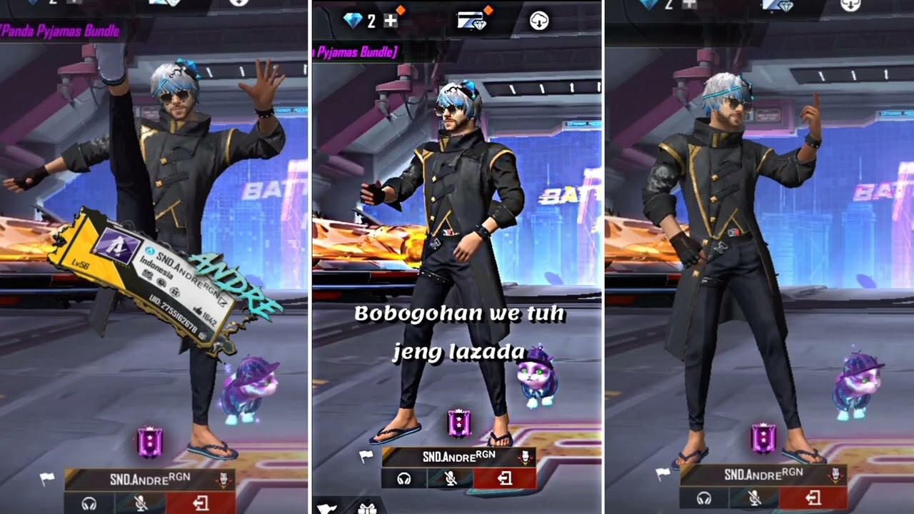 PRESET AM FF🐣 || SOUND SUNDA MENDING JENG LAZADA😁 || KANE PARAH👍 || VIRAL TIK TOK🐱