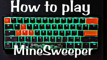 How To Play MineSweeper On Ducky One  2 Mini!