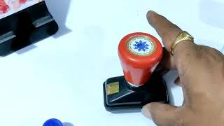 How to refill the ink in pri ink stamp #rubberstamp #ink