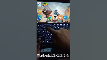 Increase icon size | | shortcut key to increase icon size #shorts #keyboard #computer #tech #asmr